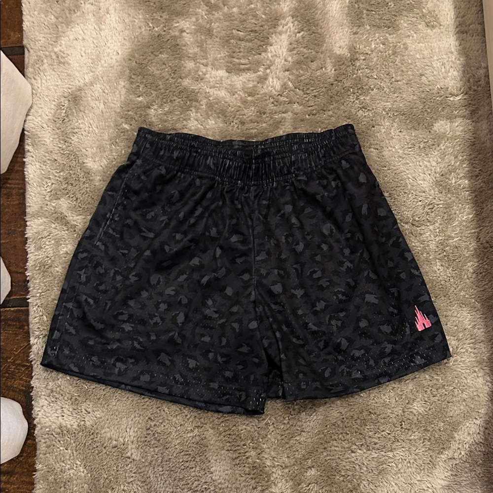 Black Leopard Print brand new castle life shorts, they kind of run one size big.